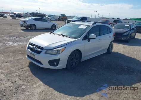 2012 Subaru Impreza 2.0I Sport Limited из США, поврежденный, VIN JF1GPAS68CH244041